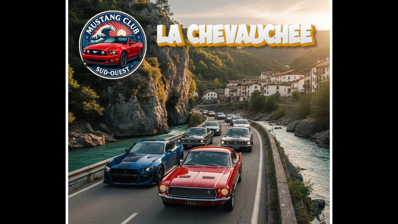 La Chevauchée du Mustang Club Sud Ouest