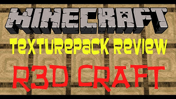 Minecraft Texture Pack Review - R3D Craft