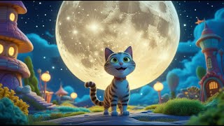 Moonlight Fills a Silver Bridge | Magical Night Rhyme for Kids | Rhyme Land