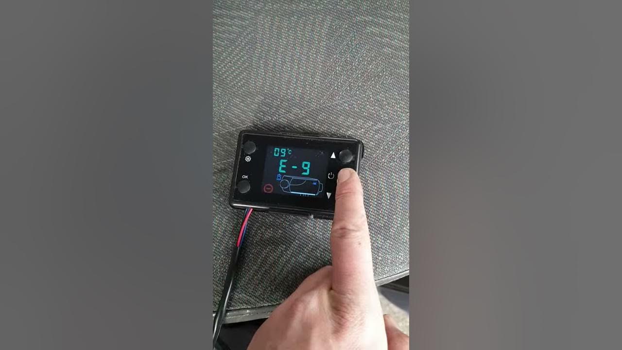 Chinese air heater E9 code YouTube