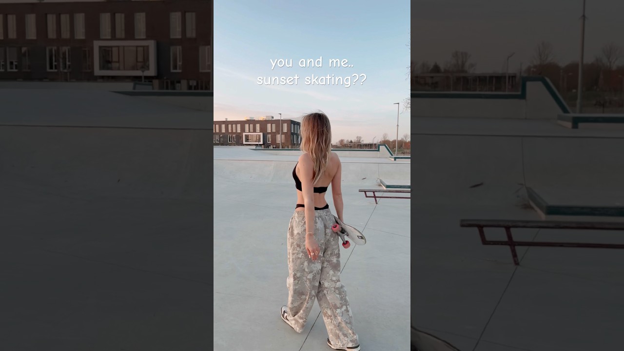 sunset skating