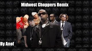 Tech N9ne - Midwest Choppers (feat. Rittz, Prozak, Krizz Kaliko, D-Loc &amp; Dalima) (Remix)