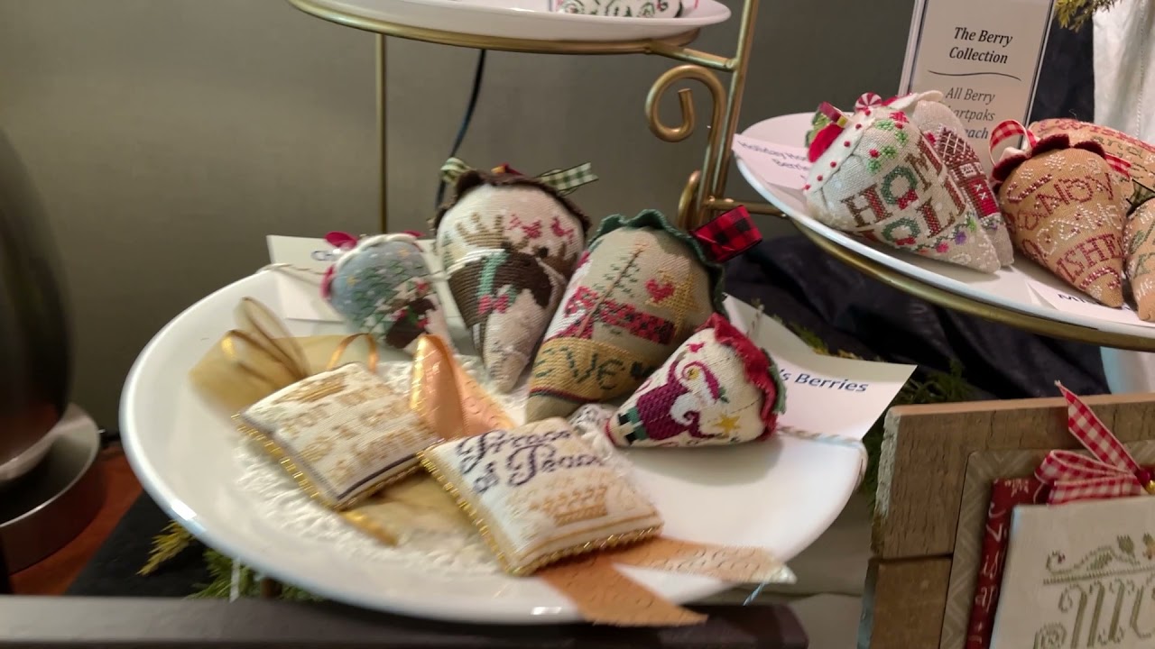 Erica Michaels Designs with Linda Stolz Needlework Galleria 2021 YouTube