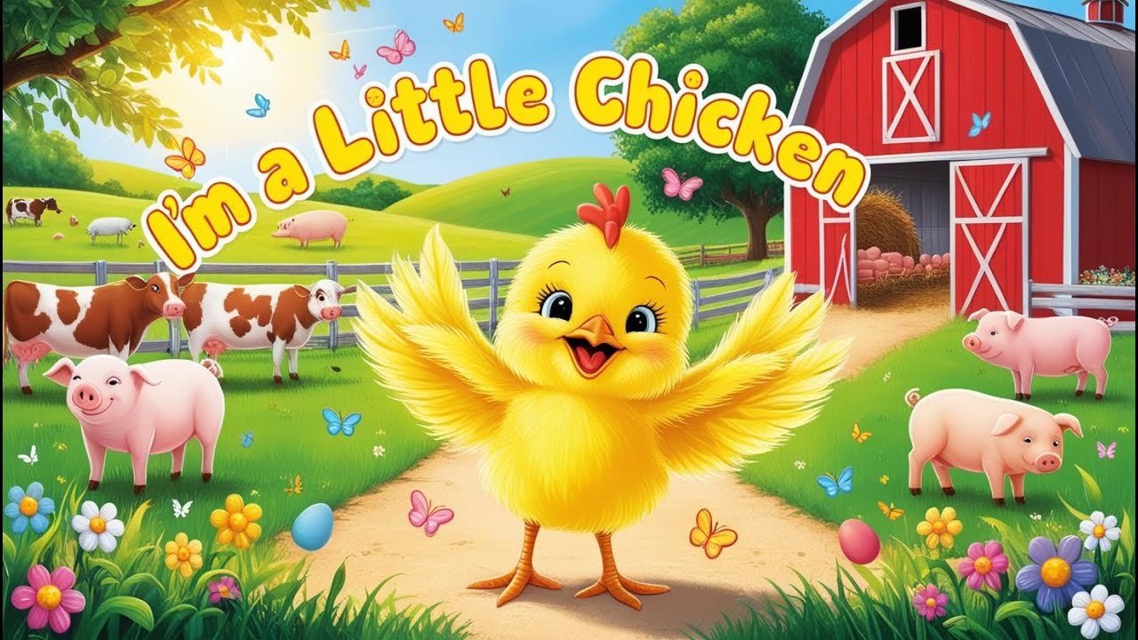 I’m a Little Chicken | nursery rhymes videos for toddlers | Toddler Learning Videos