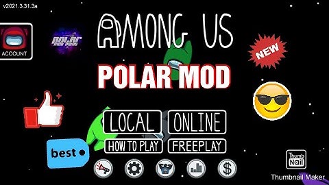 Among Us Mod Menu Polar Mod  Menu New Update v3.31.3a New skins New Hat and New Pets||MarkGaming