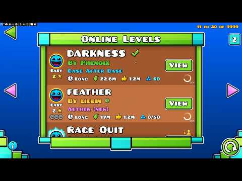 Geometry Dash - Star Grinding / Completing Levels