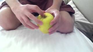 Split an apple with your bare hands