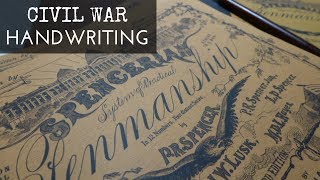 Civil War Handwriting