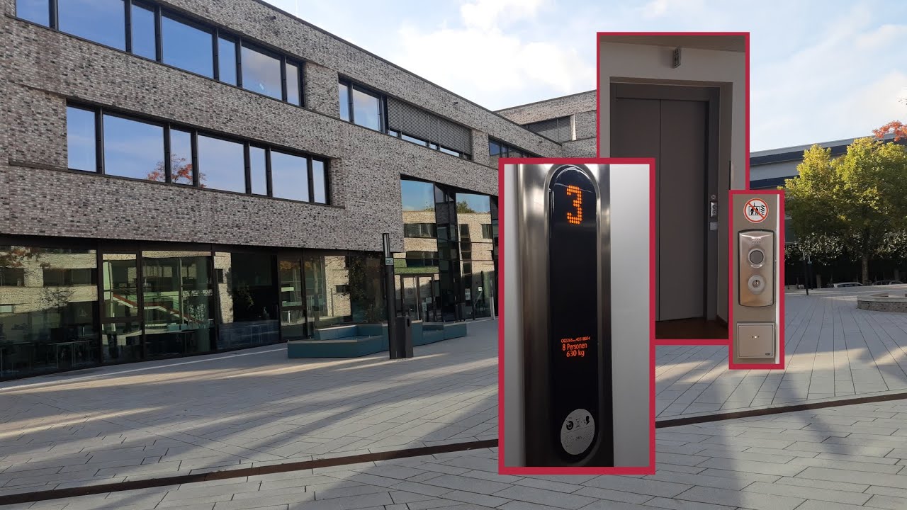 3x KONE MonoSpace elevators at BS01 and BS02 school in Hamburg, Germany