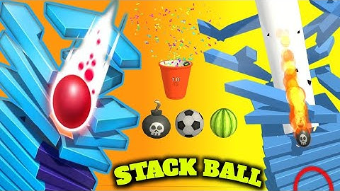 ⚽ Stack ball gameplay ! hard level completed ! 20 to 40 Level#foryou #viral #viralvideo #viralshorts