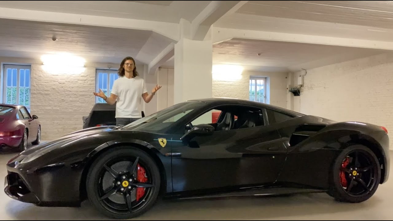 Ferrari 488 GTB - turbogeladener, italienischer Traum in schwarz