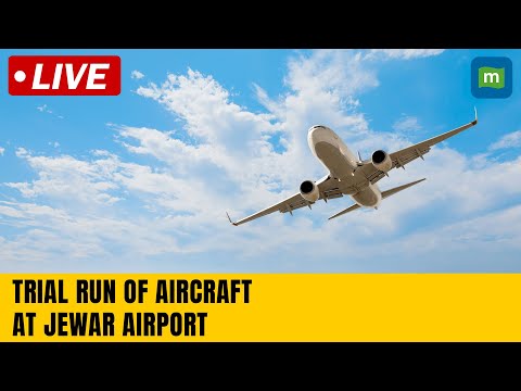 LIVE: Noida Airport News |Landing Trial | Trial Run of Aircraft at Jewar Airport | Trial Landing Episode cover