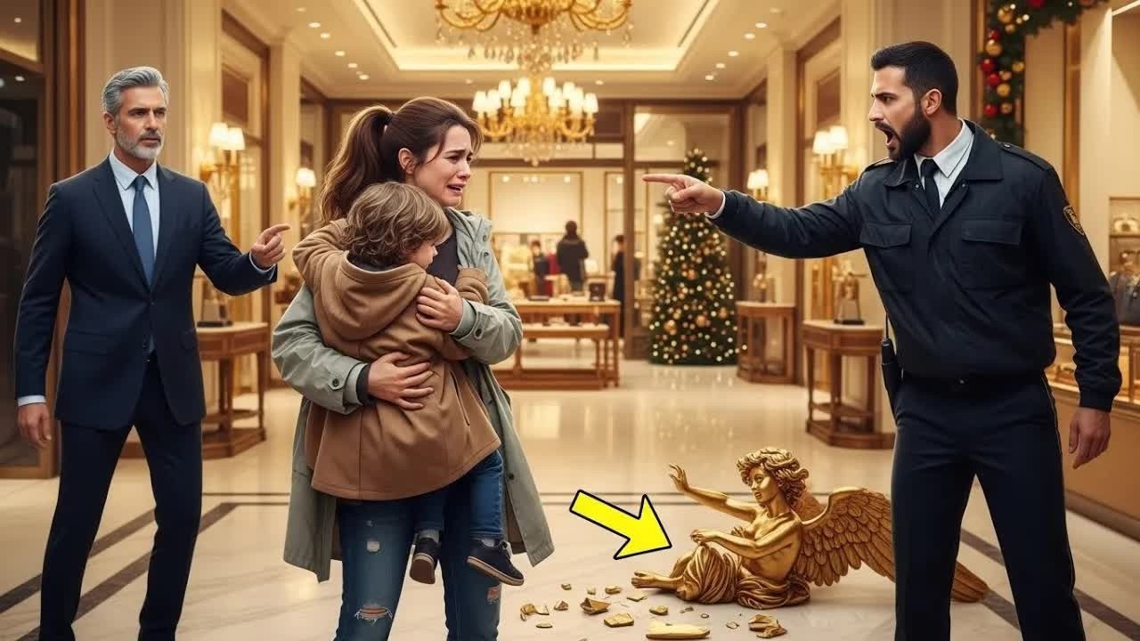 Madre povera umiliata dalla sicurezza a Natale： un miliardario interviene