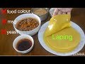 Laping      tibetan street food yellow laphing recipe  tsheten dukpa