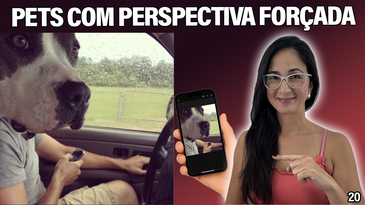 Como Fazer Fotos Criativas do Seu Pet com Perspectiva Forçada | Mônica Góis
