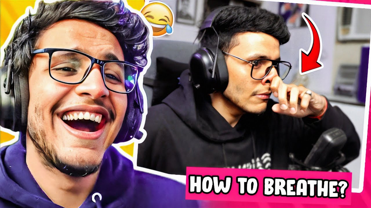 TRIGGERED INSAAN - How to Breathe?🤣 || Funny live stream moments - YouTube