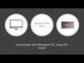 Mitsubishi PLC to Visual Studio Using MX OPC Server with VB NET