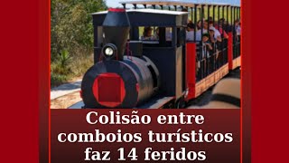 Choque frontal entre Comboios Turísticos em Tavira faz vários feridos