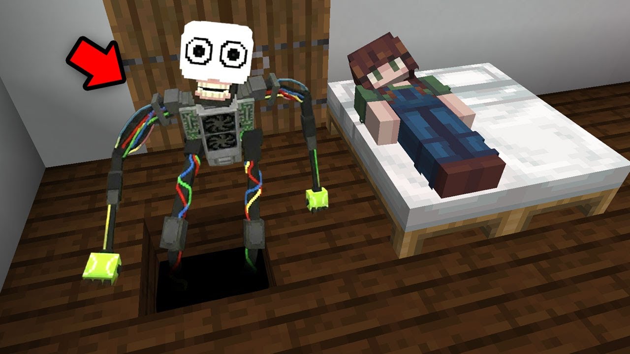 My Self-Aware Robot Comes To Life in Minecraft... (E.L.B.E.R.R)