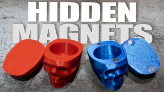 Concealing Magnets in a 3D Print for a Smoother Look!