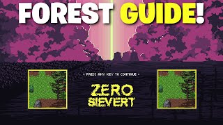 Zero Sievert - Complete Guide To The Forest Map - Airdrop, Town, Lazar, Police Station, & Sawmill!