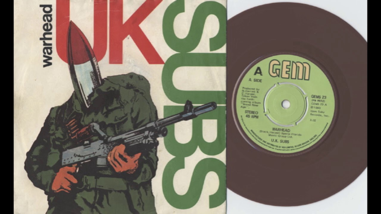 U K Subs Warhead Youtube