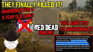 They Finally Killed It!, R* Announces Big GTA Online Update And Admits They Are Abandoning Red Dead