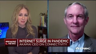 Akamai CEO on managing increased internet demand during the crisis screenshot 1