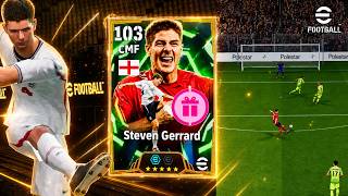 GERRAD GRÁTIS VIROU TITULAR 😱🔥 TESTEI NO ONLINE! GAMEPLAY COMPLETA eFootball 2026