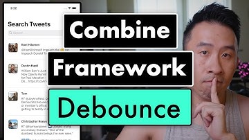 Adv. Swift Combine Framework: Debounce Search Optimization