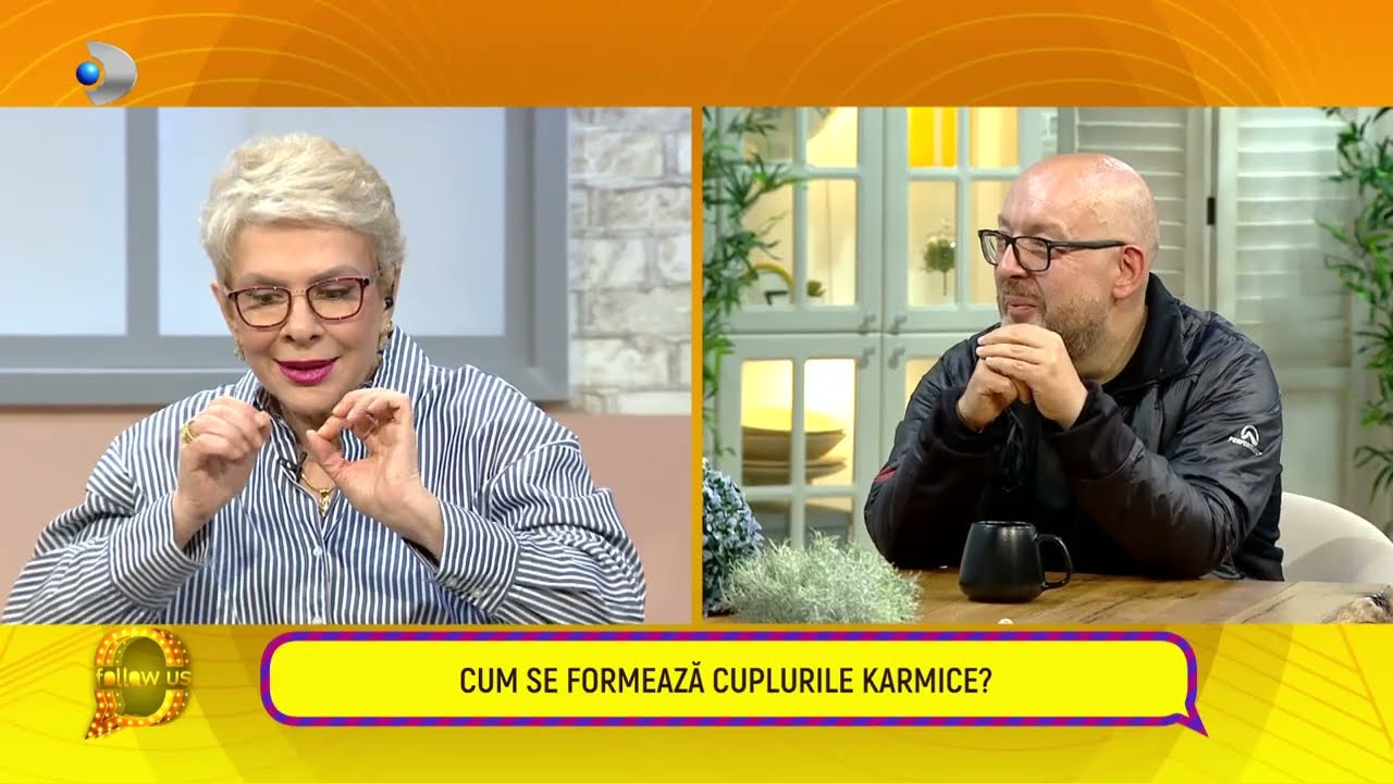 Follow us! - Radu Leca, despre cuplul karmic. Este menit sa dureze?