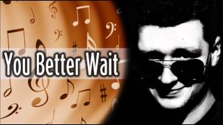 Rudolf R. Péter - You Better Wait Steve Perry Cover 2010