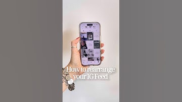 How to change the order of your posts in your Instagram feed #creativecontentcreator #aestheticfeed