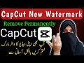 How to Hide Capcut Watermark ||  Capcut Watermark Kaise Hataye