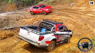Pickup Truck Transport Driving Simulator 3d -  offroad tracks - Android Gameplay screenshot 4