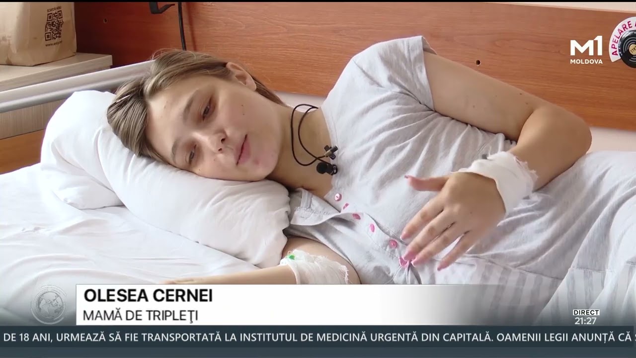 O mamă din raionul Dubăsari a născut tripleți