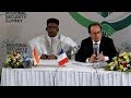 Niger  mahamadou issoufou en france 10 jours aprs les attaques de bosso