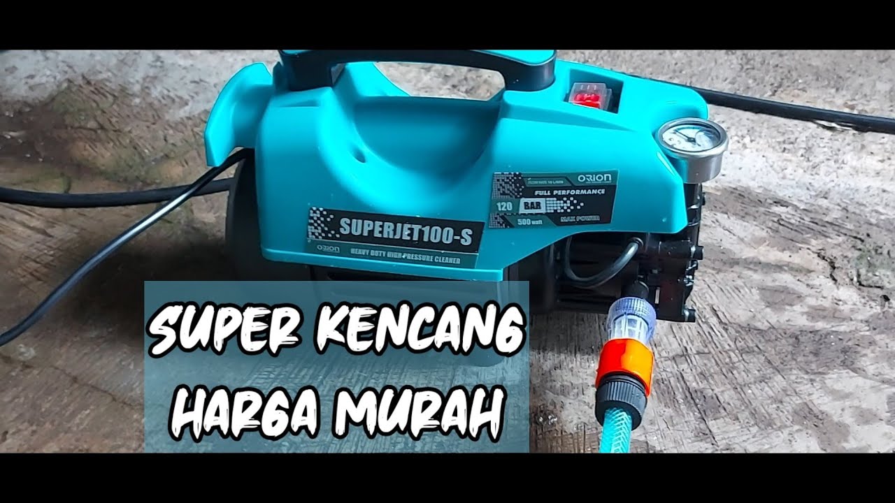 Test Jet Cleaner Orion Super Jet 100 s