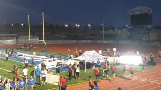 BHS 2016 boys varsity 4x400 march 3