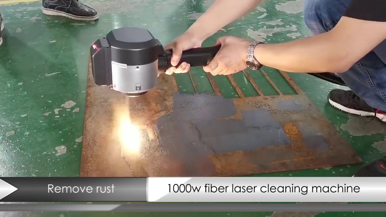 Fiber laser cleaning machine YouTube
