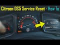 Citroen DS5 Service Warning Reset