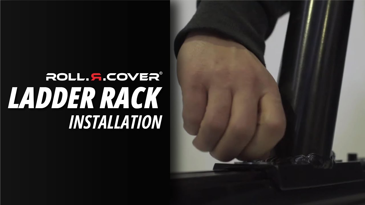 Ladder Rack installation instructions for Roll R Cover - YouTube