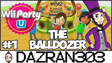 Wii PARTY U | TV Party The Balldozer | Gameplay/Commentary Dazran303