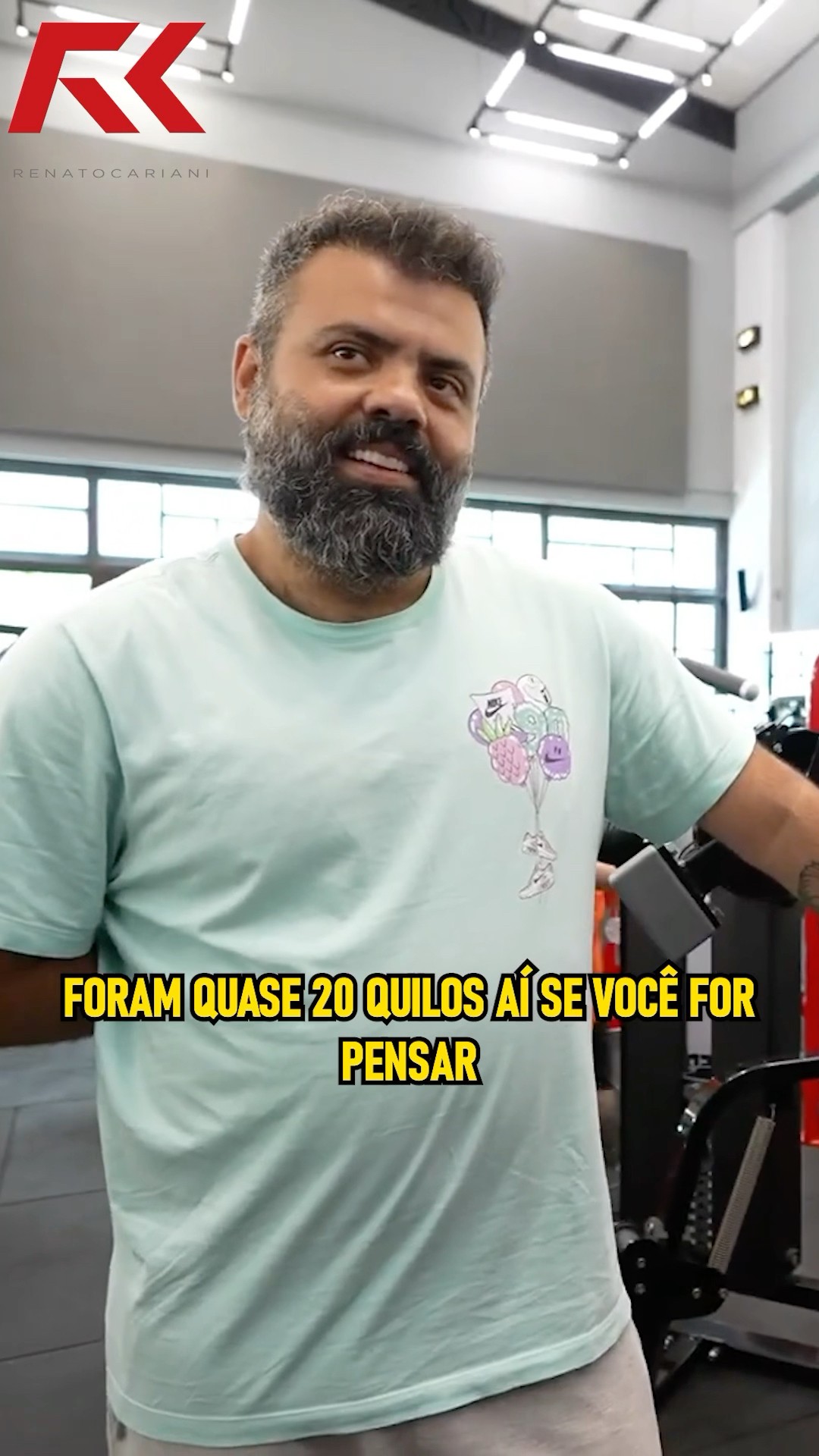 IGOR3K FALA COMO FOI A SUA EVOLUÇÃO NO PROJETO! #renatocariani #igor3k #projeto #flow #emagrecer