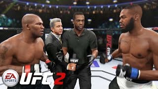 EA Sports UFC 2 - Mike Tyson vs Jon Jones Gameplay PS4 \/ Xbox One