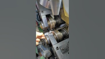 FD-30A Three rollers thread rolling machine #machine #cnc #auto #engineering #factory #custom