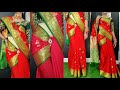 Very Unique and Glamorous BANARASI SILK SAREE style / DIPIKA Style Saree Draping 2021 @Meesho