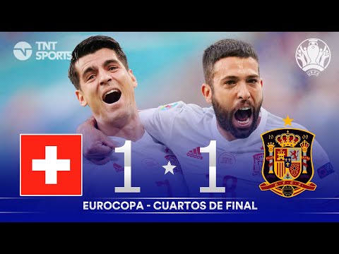 Suiza 1 - 1 España [1-3] | EUROCOPA 2020 - Cuartos de Final 🏆