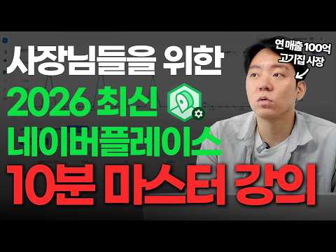 네이버 플레이스 광고 상위노출, 10분만 투자하세요(2026년 최신)