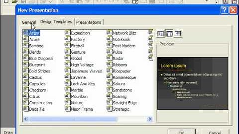 PowerPoint 2003 Tutorial Using the Blank Presentation Option 2003 & 97 Microsoft Training Lesson 2.8